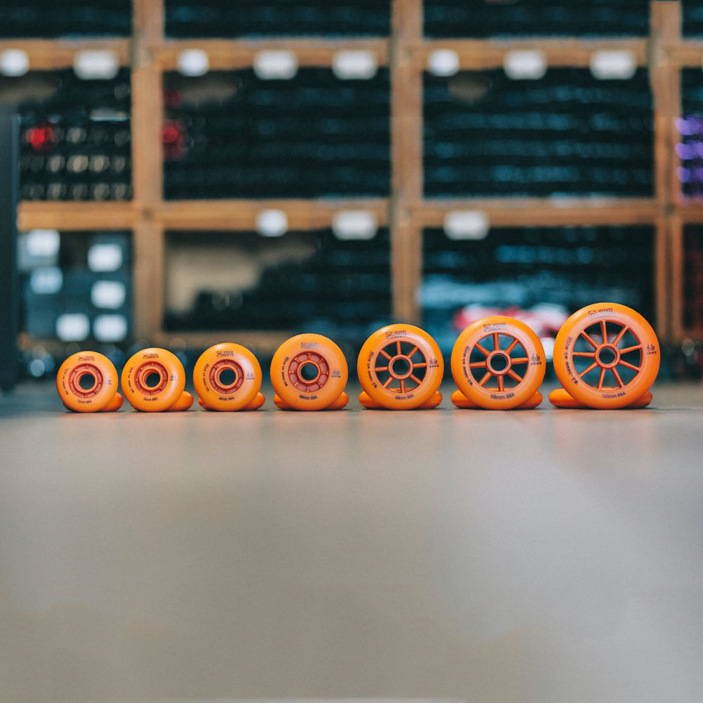 Meetyo 100mm/88A Orange 8-pack