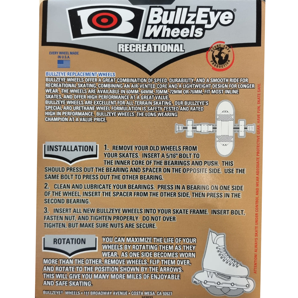 Evolution 72mm/82A pcs