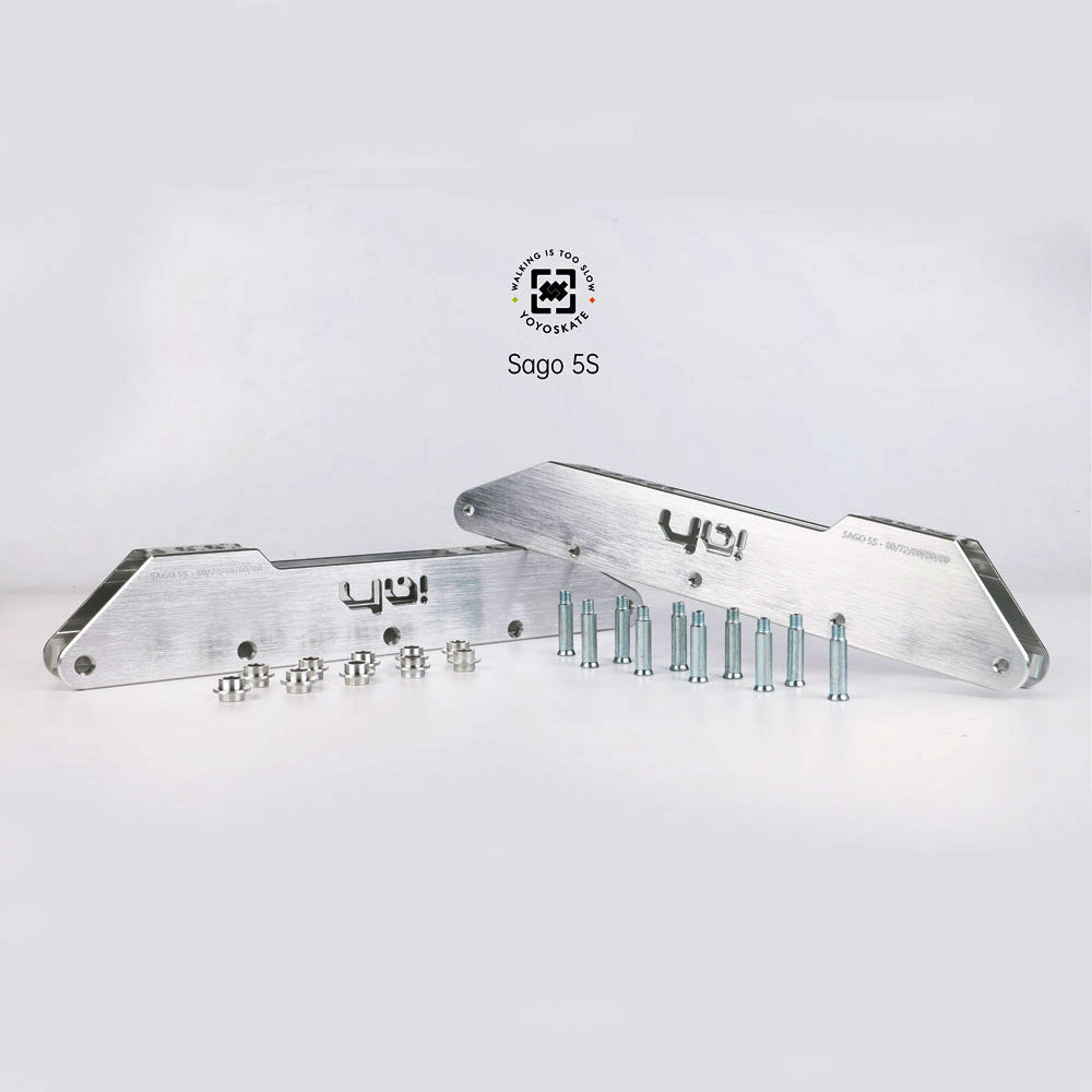 165mm Sago 5S 5x80/72mm 316mm silver + Wheels Set