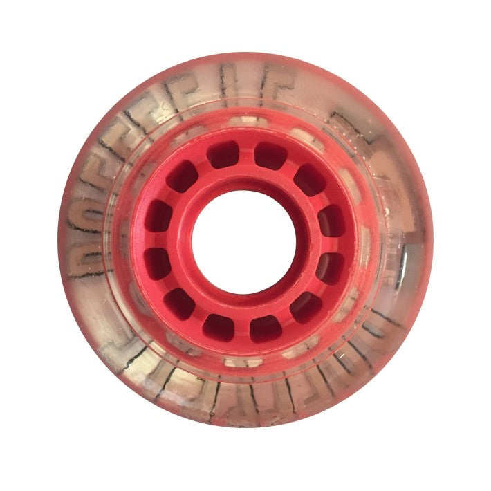 Clear Red Core 72mm/80A pcs