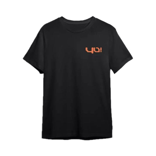 Sago Cotton Minimalism Basic Tee Black