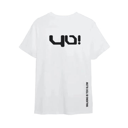 Sago Cotton Minimalism Basic Tee White