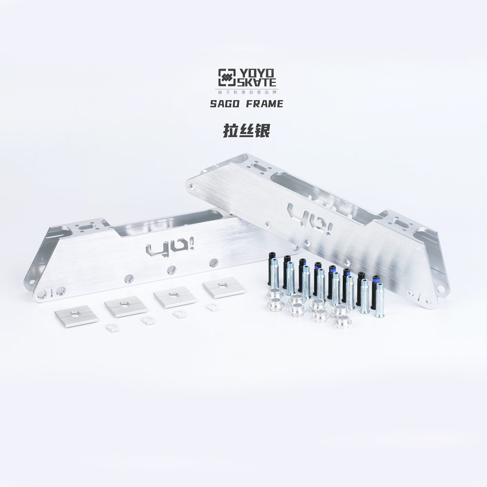 165mm Sago 90 Plus 2 4x90mm 275mm silver + Wheels set