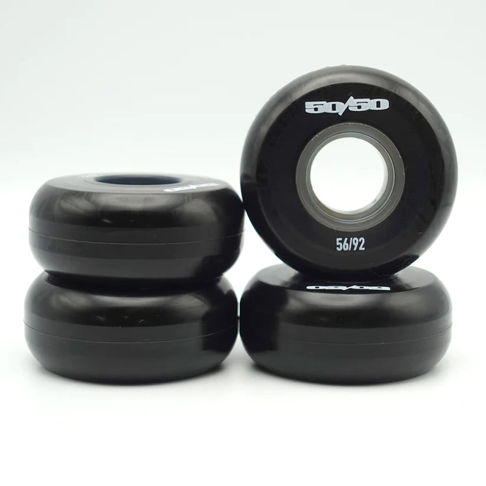 56mm/92A 4-pack Black