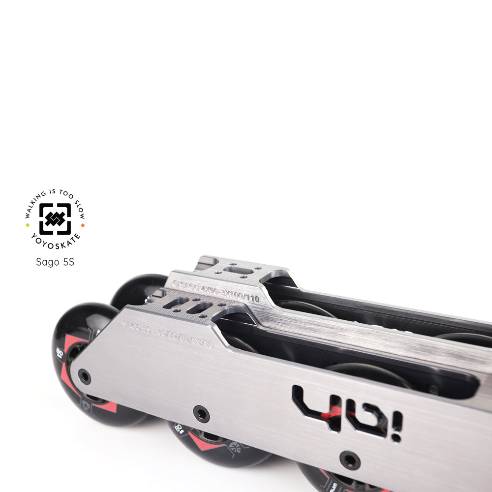 165mm Sago 5S 5x80/72mm 316mm silver + Wheels Set