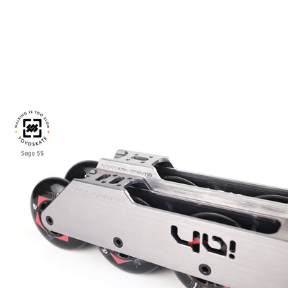 165mm Sago 5S 5x80/72mm 316mm silver + Wheels Set