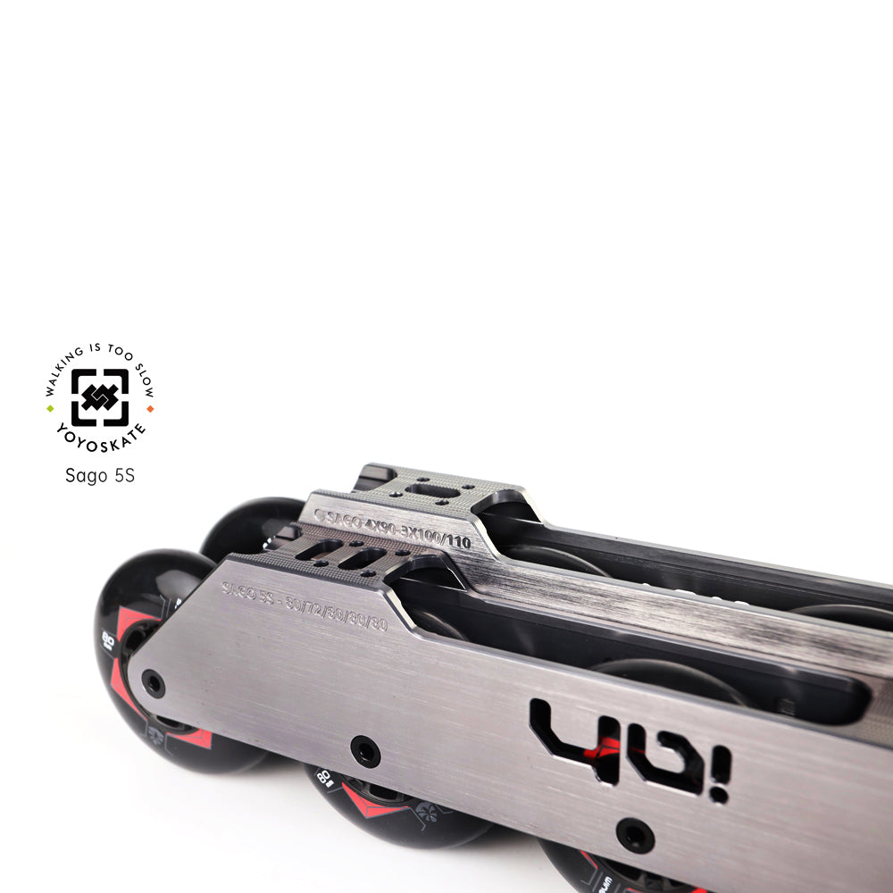 165mm Sago 5S 5x80/72mm 316mm brushed grey