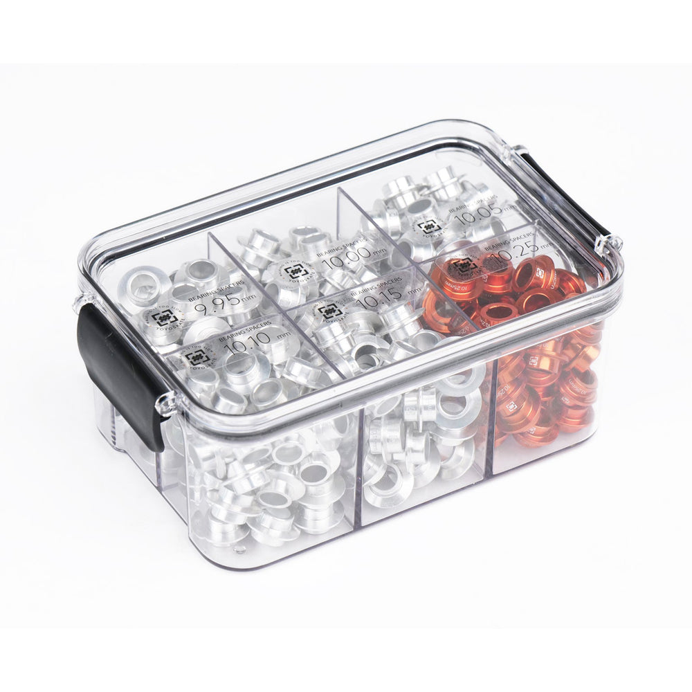 Bearing Spacers Ultra Precision 9.95-10.15mm grey pcs