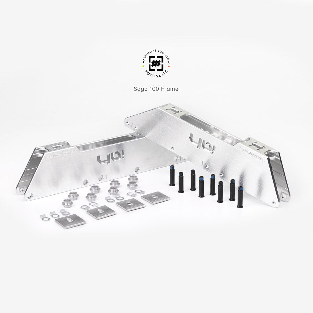 165mm Sago 100 plus 4x100mm 303mm silver + Wheels set