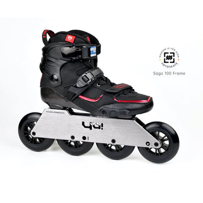 165mm Sago 100 plus 4x100mm 303mm silver + Wheels set