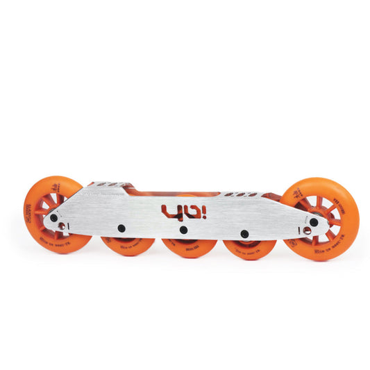 165mm Sago 5 Pro 5x100/72/80mm 334mm silver + Wheels Set