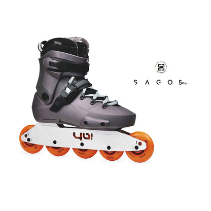 165mm Sago 5 Pro 5x100/72/80mm 334mm silver