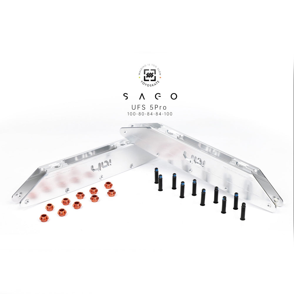 UFS Sago 5 Pro 5x100/72/80mm 334mm silver