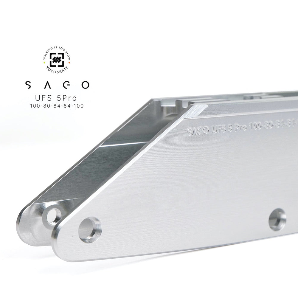 UFS Sago 5 Pro 5x100/72/80mm 334mm silver