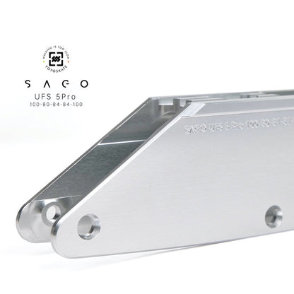 UFS Sago 5 Pro 5x100/72/80mm 334mm silver