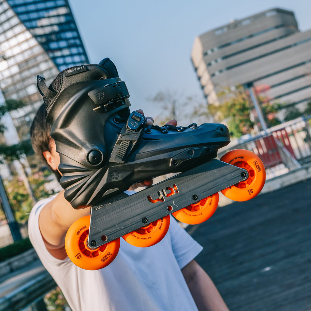 165mm Sago 84 Mini 4x84mm 255mm silver + Wheels Set