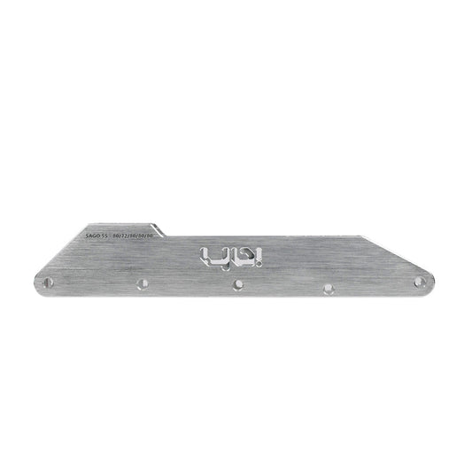 165mm Sago 5S 5x80/72mm 316mm brushed grey
