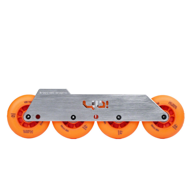 165mm Sago 90 Plus 2 4x90mm 275mm silver + Wheels set