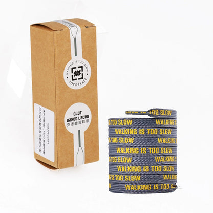 Clot Waxed Laces 200cm black