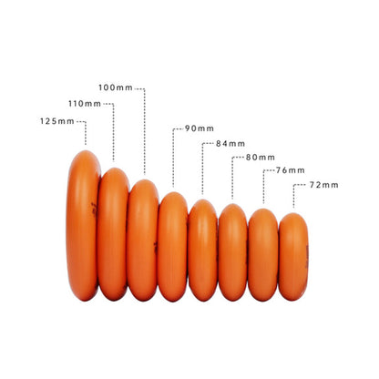 Meetyo 80/72mm 88A Orange 10-pack