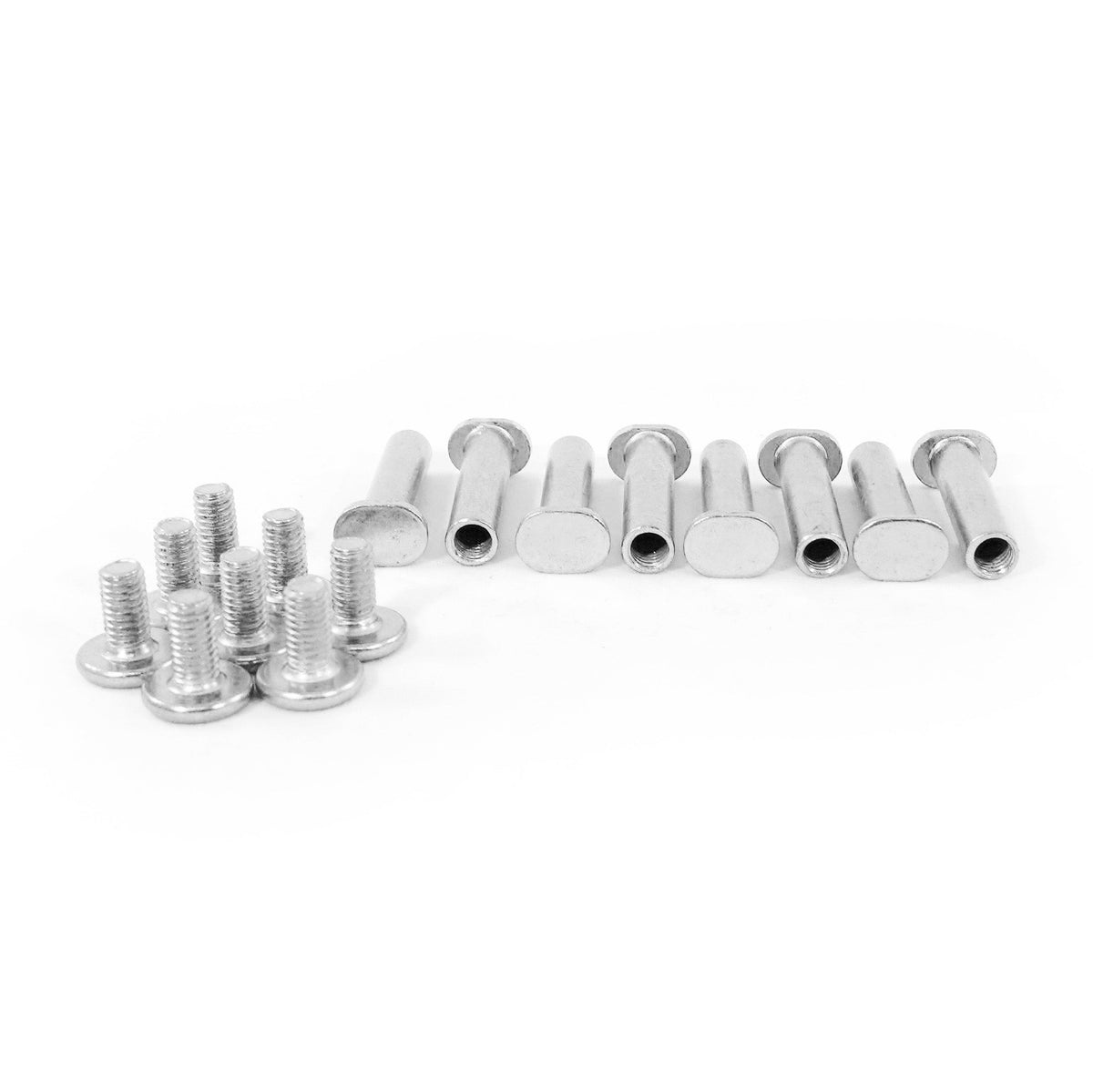 Axles Double 8mm Core/Prime/Balance 2 Allen/Hex silver 8-pack